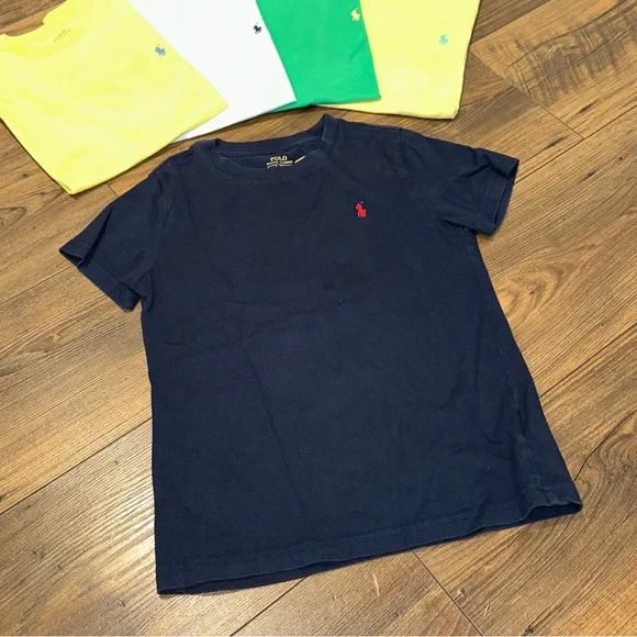 6 Polo by Ralph Lauren Classic Pony embroidered T-Shirts - Picture 2 of 7